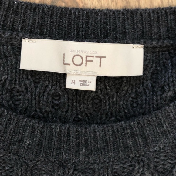 Ann Taylor LOFT Wool Blend Sweater Dress - Picture 3 of 3